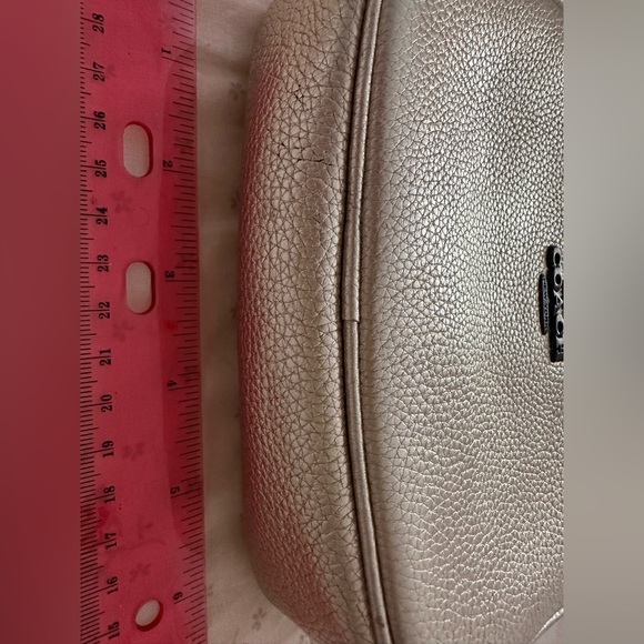Coach Metallic Silver Crossbody Bag - Picture 3 of 12